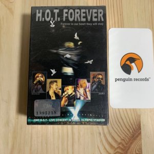 H.O.T. - FOREVER / 2001 LIVE 카세트 테이프 미개봉 새제품