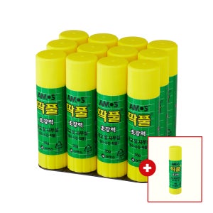 [아모스 공식몰] 딱풀 35g 12개입+딱풀e 35g