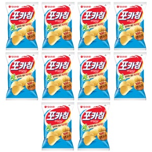 오리온 포카칩 오리지널 66g x 10개