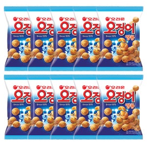 오리온 오징어땅콩 98g x 10개