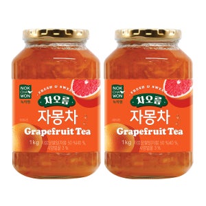 [녹차원] 겨울엔 따뜻한 꿀자몽차 1kg + 1kg