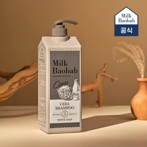 밀크바오밥 세라 샴푸 화이트솝, 1.2L, 1개