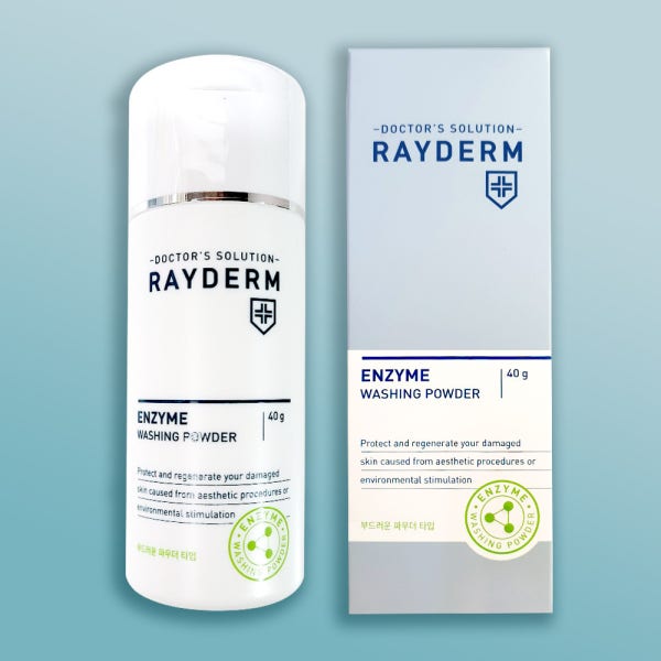 [RAYDERM] 엔자임 워싱 파우더 40g / 효소세안제 / 약산성클렌저