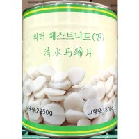 워터 체스트너트 편 2850g / 대화엠피 물밤 캔 통조림