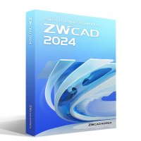 ZWCAD 2024 Full 업그레이드 영구사용 정품 ZW캐드 오토캐드 대안 프로그램