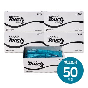 도루코 3중날 터치3 일회용 면도기 50개입 TP 901(BK) 벌크 업소용 호텔용