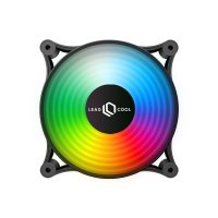 리드쿨 LEADCOOL 120 RGB 레인보우 (BLACK) / 시스템쿨러 / 120mm팬 / 저소음쿨링팬