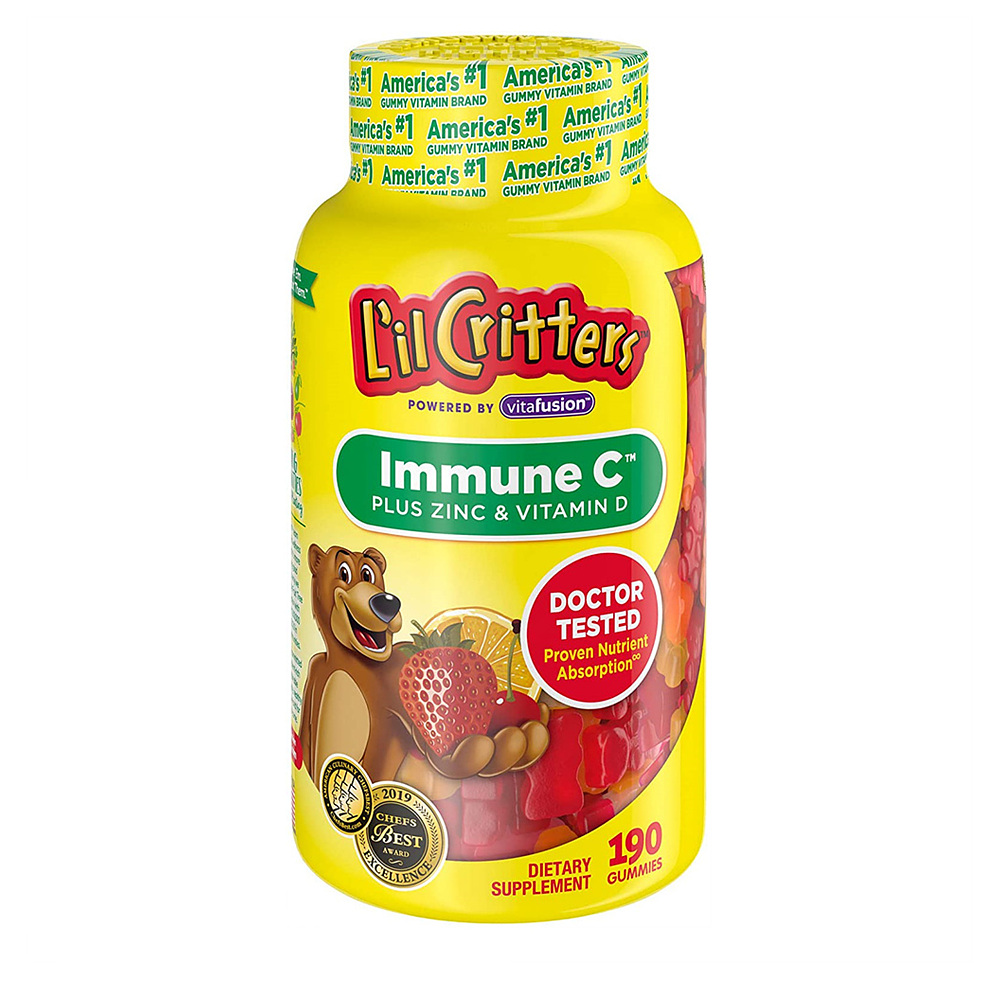 <b>릴 크리터스</b> Immune <b>Vitamin</b> 이뮨 <b>비타민 C</b> 190구미