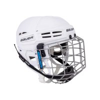 BAUER IMS 5.0 Helmet Combo - White 아이스하키 헬멧