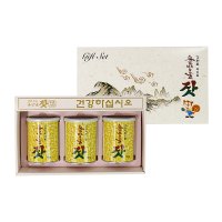 솔방울잣 춘천농산 백잣 캔140g x 3 춘천잣 특산품 견과류 국산 설 추석 선물