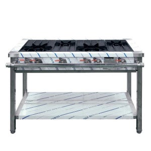 업소용렌지 4구 1200 탕요리 2열 2개 1열2개 식당렌지 뚝배기 간텍기 고화력 버너