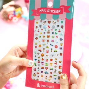 피치앤드 어린이 유아 키즈 셀프 네일 아트 스티커