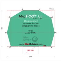 맥아웃도어 하임플래닛 더케이브 맥풋UL_풋프린트(이너용)