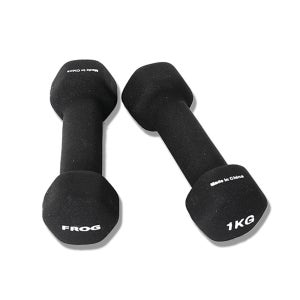 네오플랜 미용아령 1kg 한쌍 I 저중량 덤벨 여자아령