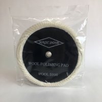 울 WOOL 5000 8인치 양털 단모 패드 (싱글광택기용)