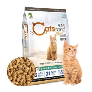 캐츠랑 전연령 리브레 5kg 캣츠랑 고양이 대용량 길냥이 길고양이 사료 고양이밥