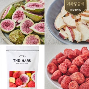 (N) 더하루 동결건조과일 대용량 딸기 칩 사과 무화과 복숭아 망고 건강간식 저칼로리