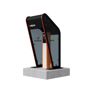 한국전력 전기차 충전소 완속 충전기 E타입 한전 캐노피