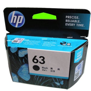 HP ENVY 4522 올인원 프린터 F0V73A 정품 검정 잉크 카트리지 63/ F6U62AA