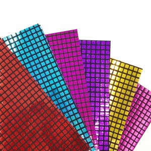 [만꾸] 퍼포먼스미술 유아미술활동 스파클링 타일 EVA 스티커