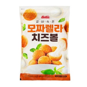 모짜렐라 치즈볼 20개입 (600g) 전자렌지 에어프라이어용 아이들간식 모짜치즈찰볼 바삭쫄깃 벨리푸드
