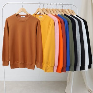 남자 맨투맨 후드티 남성 봄 가을 긴팔 티셔츠 커플 단체복 유니폼