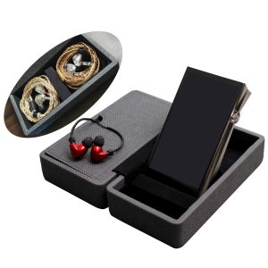 미테르 DAP + IEM 이어폰 케이스 for 아스텔앤컨 칸 맥스 SP2000 피오 M15 M11 Pro 아이바쏘 힙댁 Hip DAC 소니 NW-WM1AM2 NW-WM1ZM2