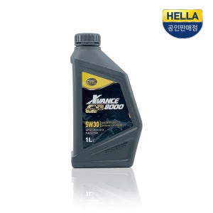 XVANCE GP 8000 5W30 (1L) / C2(100% 합성유(VHVI)) / HELLA헬라 엔진오일