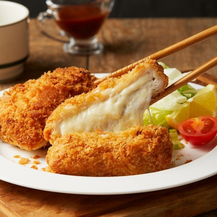 수제통치즈돈까스 + 수제통등심돈까스