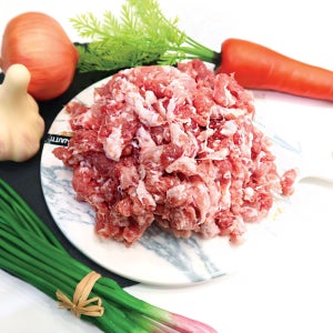 (배터짐) 국내산 참돈 냉장 돼지고기 다짐육 1kg 지방 뒷다리살 쪽갈비 깍두기 뒷고기