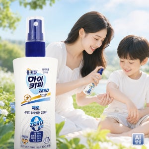 마이키파 제로 이카리딘 20% 천연 뿌리는 모기기피제 기내반입 임산부 모기약 모기퇴치제
