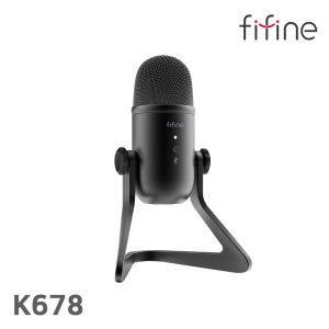 FIFINE K678 마이크 개인방송 마이크세트 ASMR USB 유튜버 게이밍 스트리밍