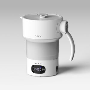 보아르 이지전기포트M1 접이식 분유포트 휴대용 커피 미니 여행용 온도조절