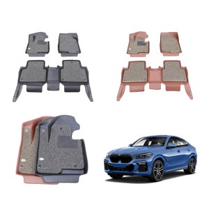 BMW X6 G06 카마루 6D 가죽 코일 매트