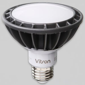 LED PAR30 15W 전구색 확산형 블랙바디 램프 컨버터 내장형 전구 40032