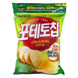 농심 포테토칩 오리지널 390g