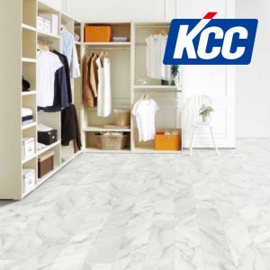 KCC 모노룸 거실 바닥 셀프장판 시공 두꺼운 모노륨 1.8T 17.5m NP18-4691