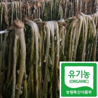 유기농 건무청 시래기 300g 햇빛 자연건조 무청 삶지않고 말린 국산 무농약 시래기