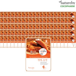 네이처바이 홍삼 에센스 마스크팩 100매-코코팜