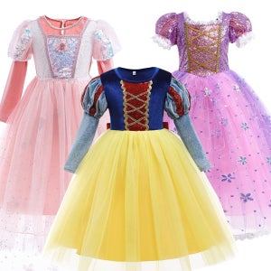 신데렐라 라푼젤 공주 옷 오로라 공주 엘사 안나 벨 여아 유아 아동 드레스 어린이날 선물