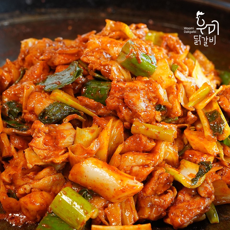 당일발송 닭갈비레시피 춘천 우미 철판 숯불 양념 닭갈비 볶음밥 택배 캠핑
