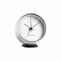 [Georg Jensen] 스텐레스 탁상시계 Henning Koppel alarm clock, stainless steel