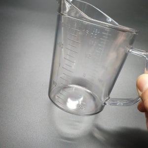 PC 계량컵 500ml (16oz) 안깨지는 폴리카보네이트 이유식 계량컵 비커 제과용품