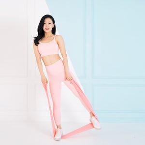 헤이피 라텍스 밴드 근력 탄성 탄력 운동 스트레칭 Lv1