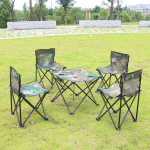 앙겔로스 밀리터리 4인용 캠핑 테이블&의자 세트