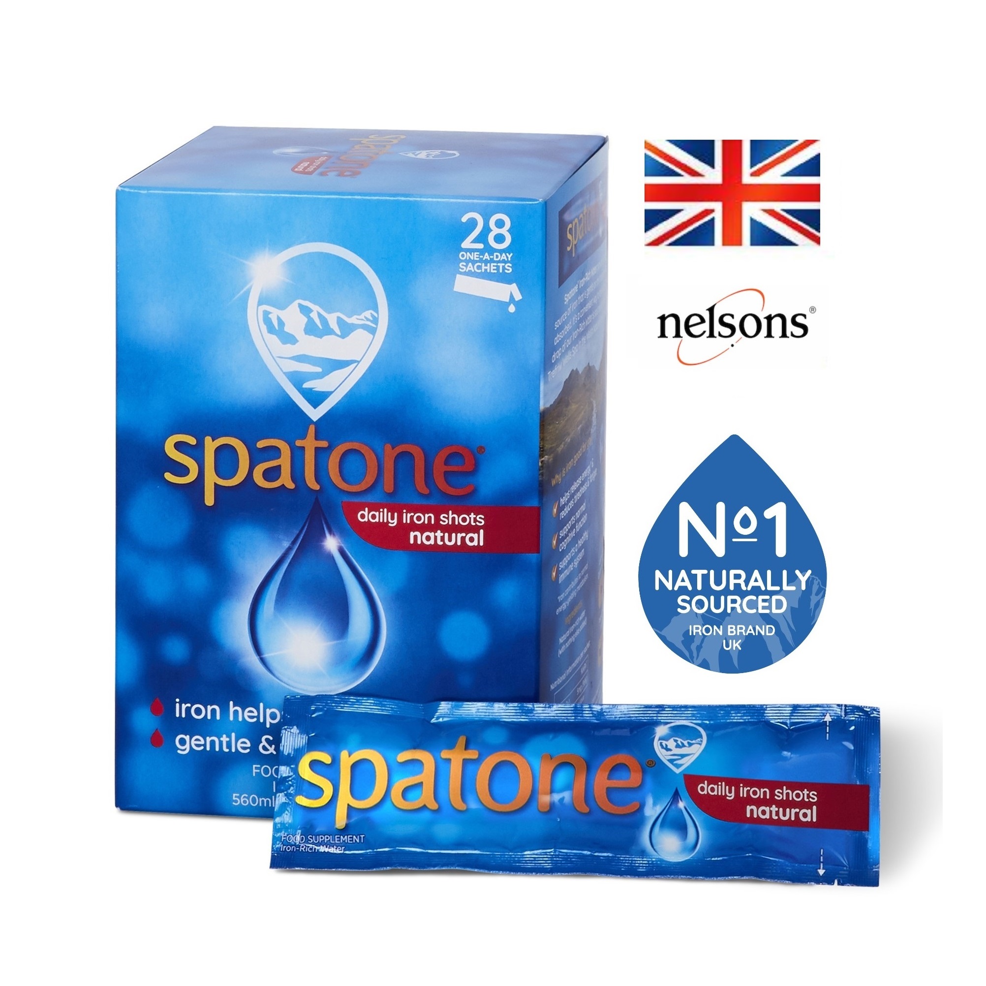영국 넬슨스 <b>스파톤</b> 오리지날 28일팩 액상 철분제
