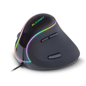 PLEOMAX MO-ER600 RGB 버티컬 인체공학 마우스