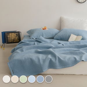 멜로데이 60수 아사 피그먼트 워싱 줄누빔 이불 SS