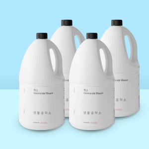 생활공작소 락스 살균소독제 화장실 청소락스 3L, 4개