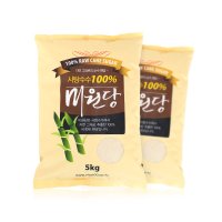 비정제 원당 5kg 사탕수수당 (천연 설탕)